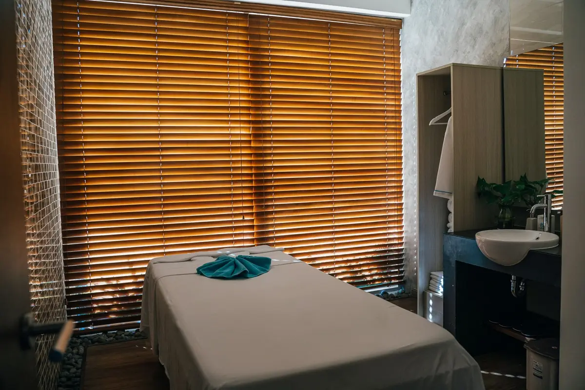 A calm treatment room